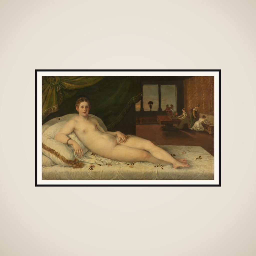 Reclining Venus framed