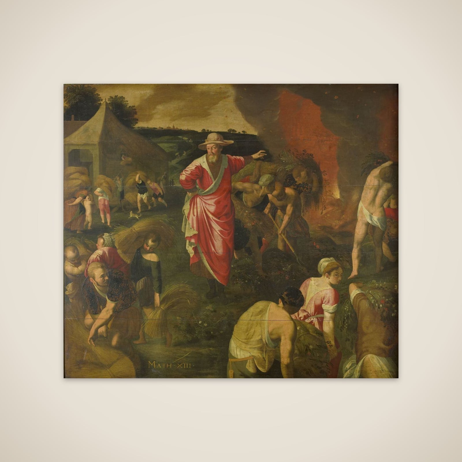 Parable of the Weeds among the Wheat unframed print