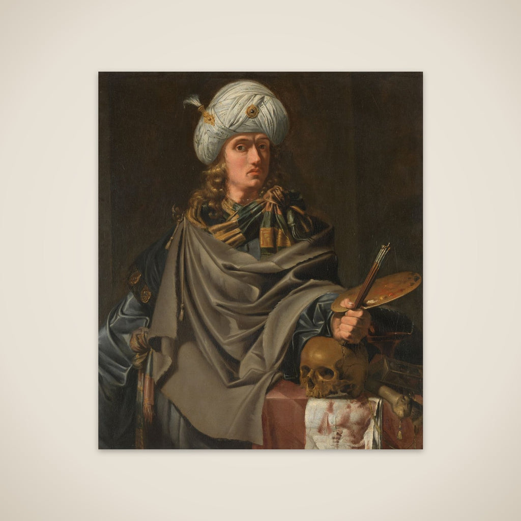 Self Portrait (?) in Oriental Dress unframed print
