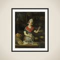 Fruit Seller framed