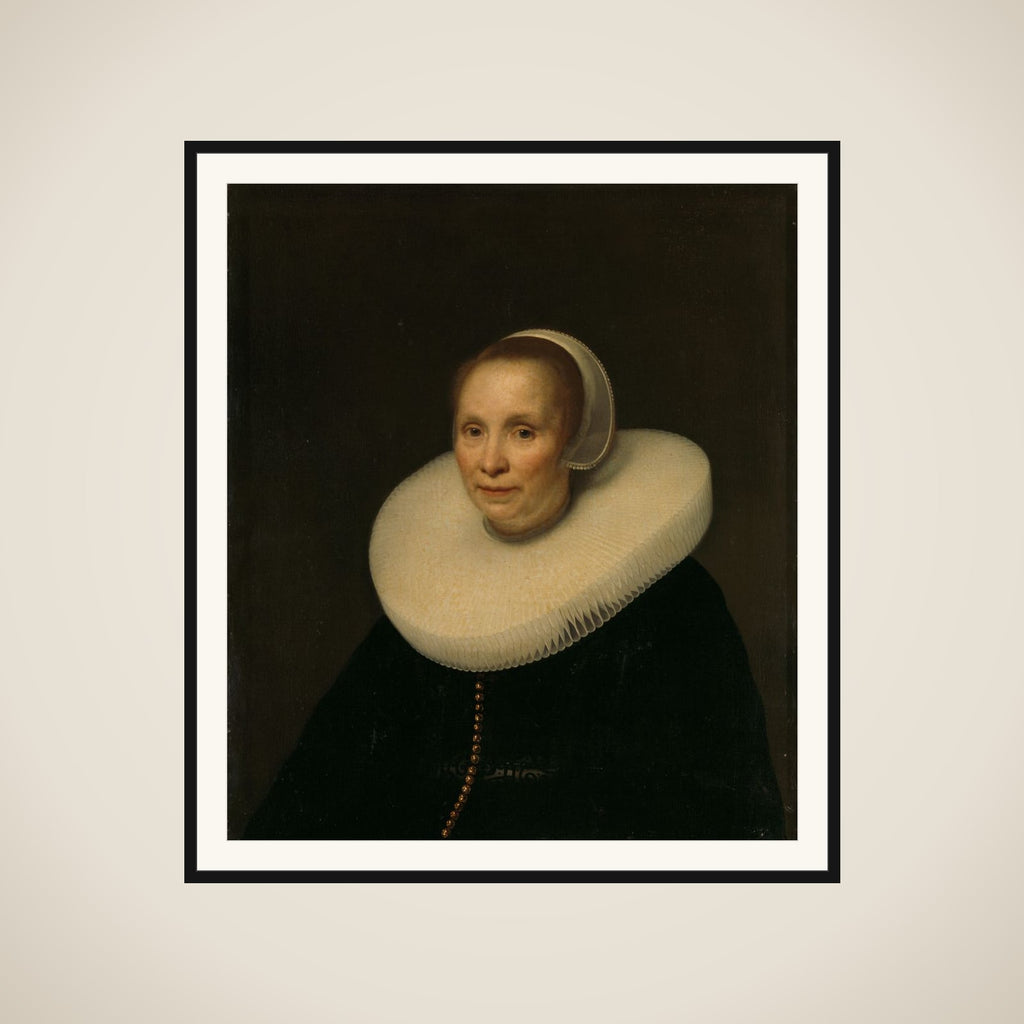 Portrait of a woman framed