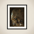 The Temptation of St Anthony framed