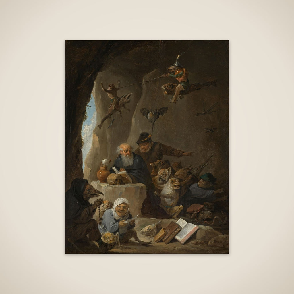 The Temptation of St Anthony unframed print