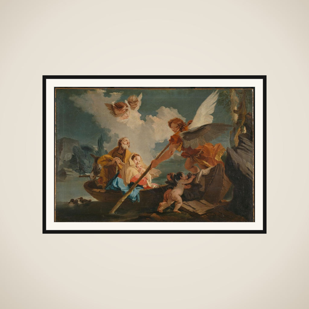 Flight into Egypt framed