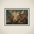 Flight into Egypt framed