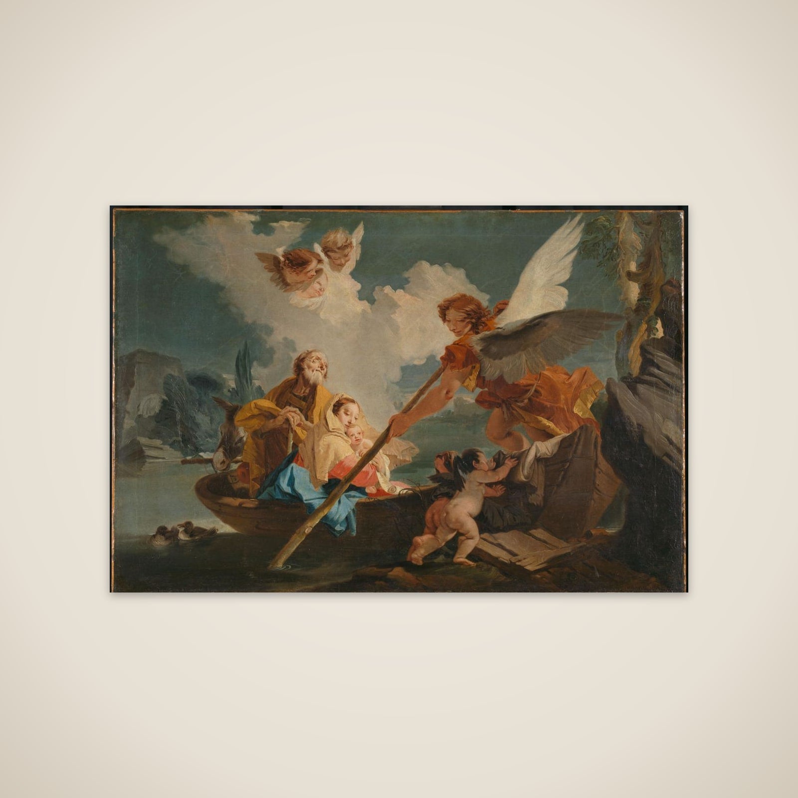 Flight into Egypt unframed print
