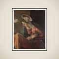 Virgin from the Annunciation to the Virgin framed