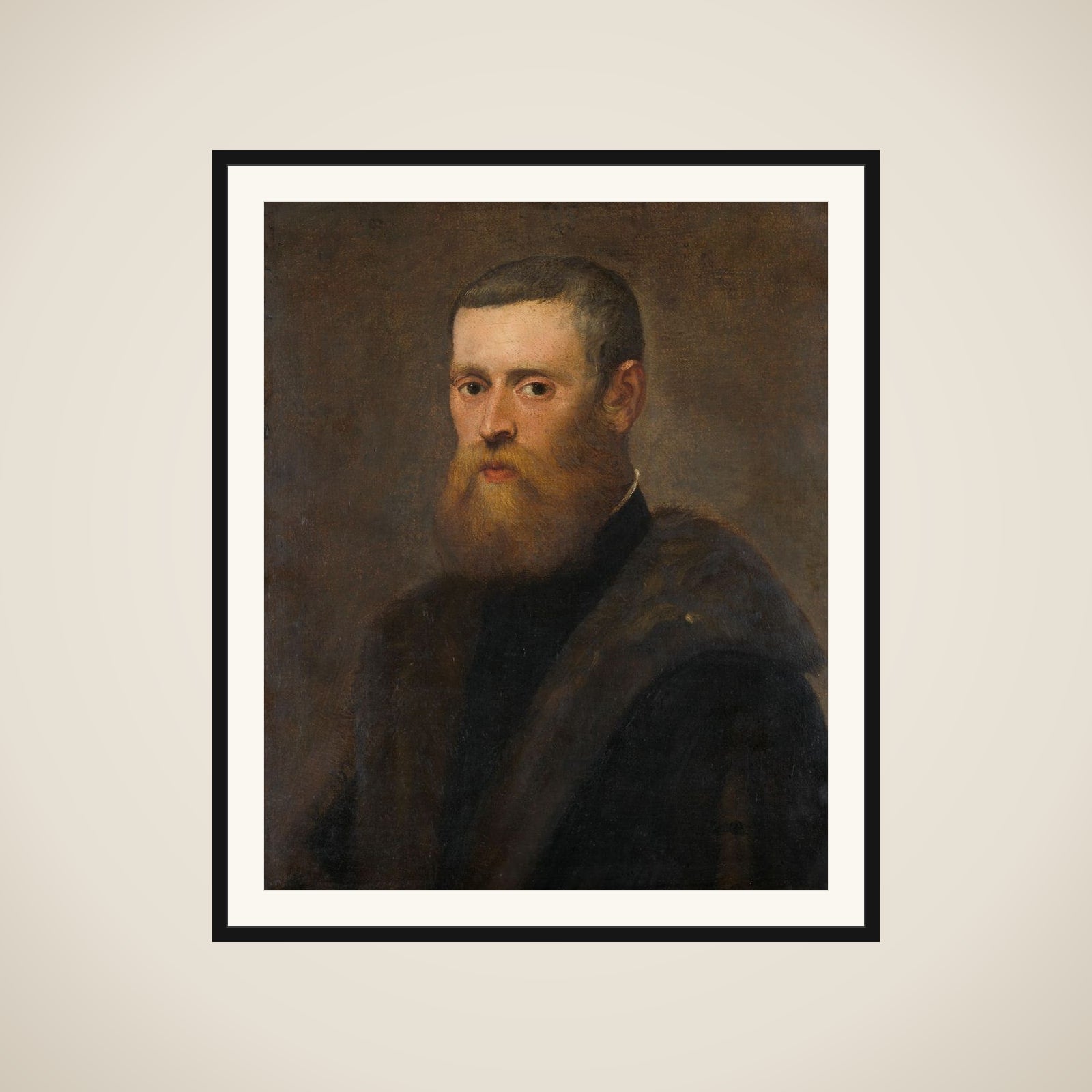 Portrait of a Man framed