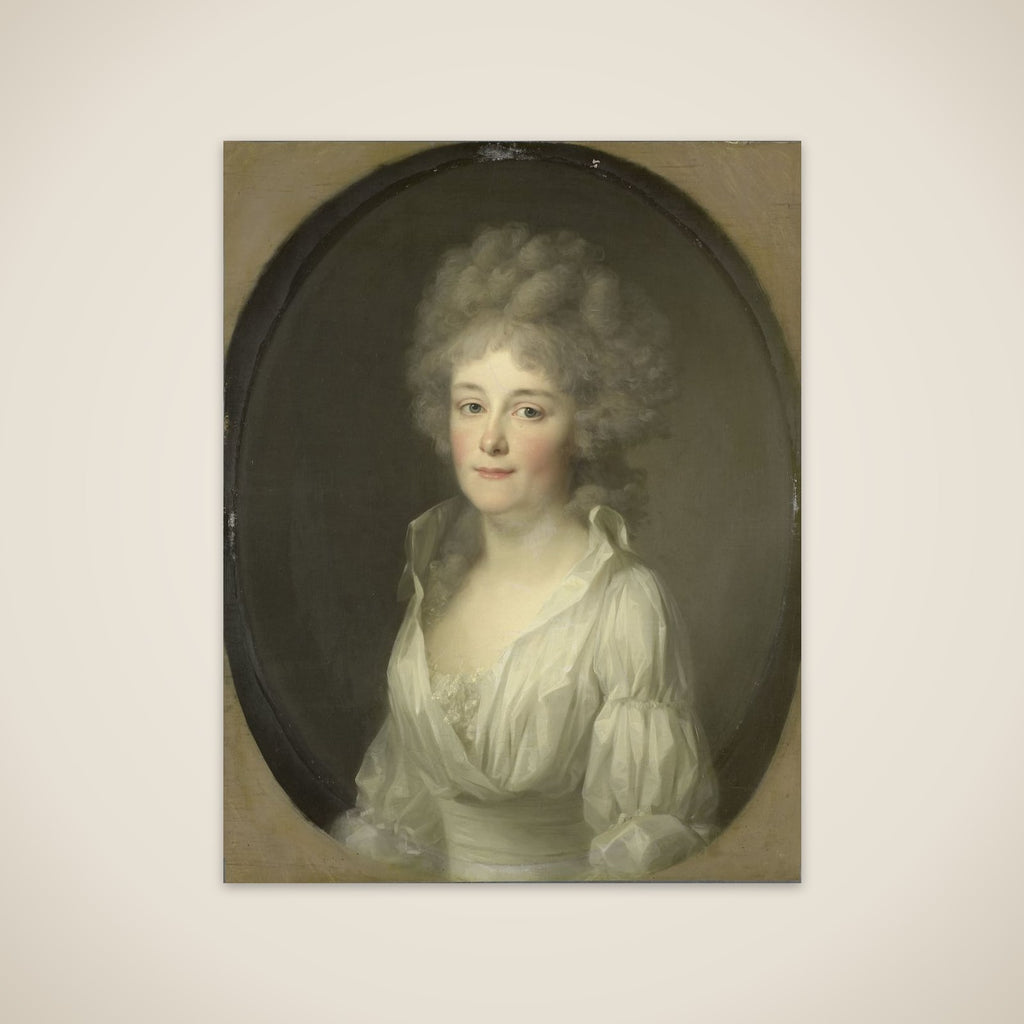 Portrait of Johanna Ferdinanda van Collen, Wife of Salomon Rendorp unframed print