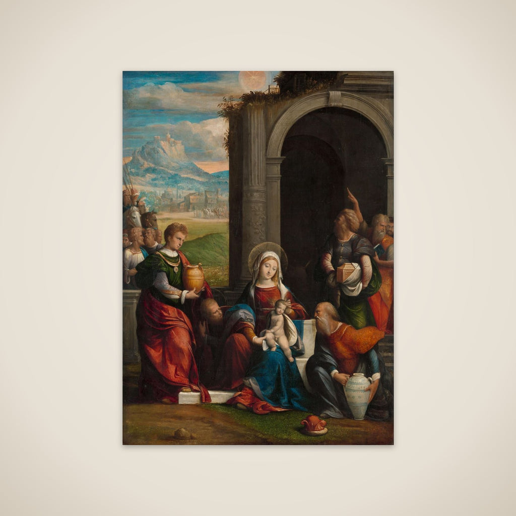 The Adoration of the Magi unframed print