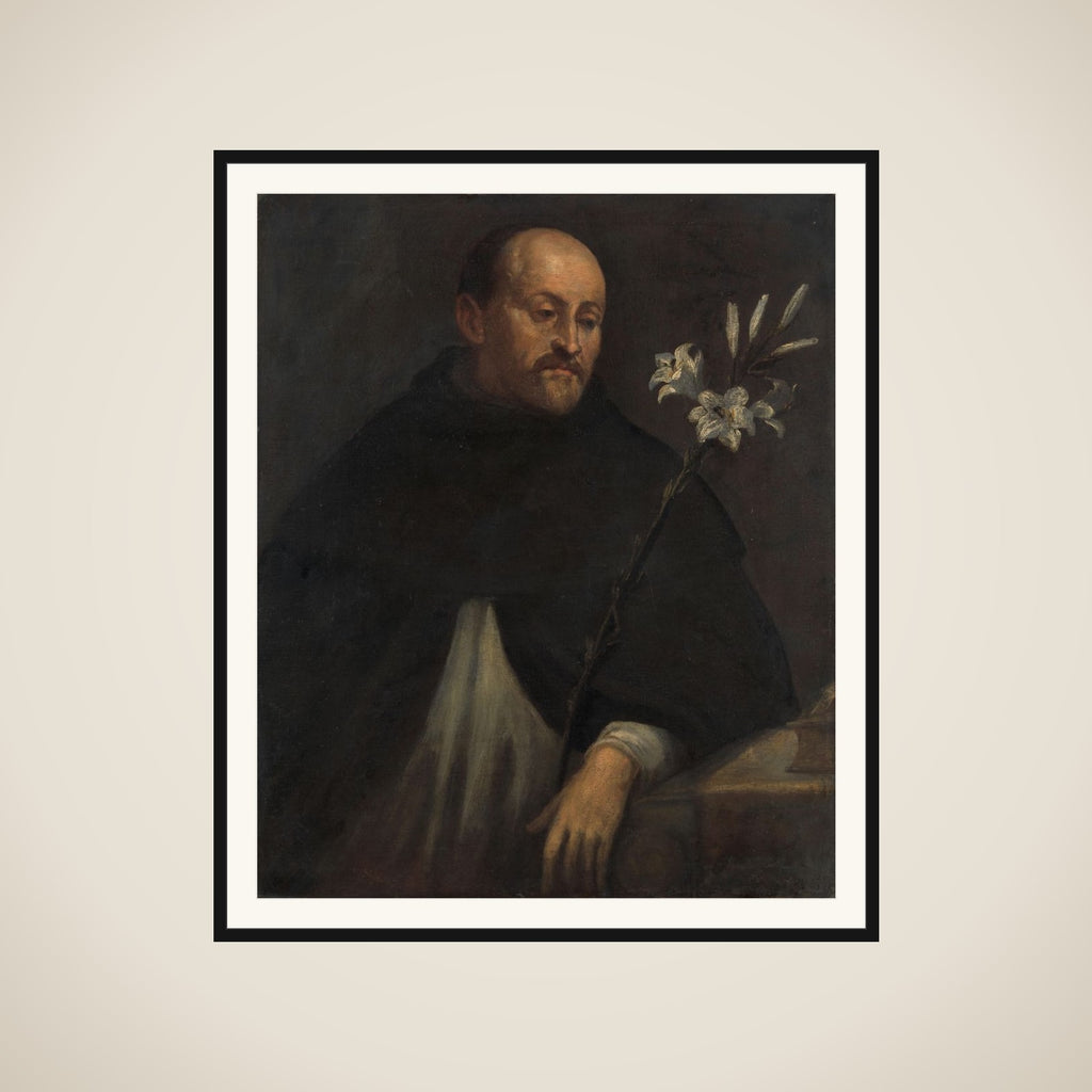 Saint Dominic framed