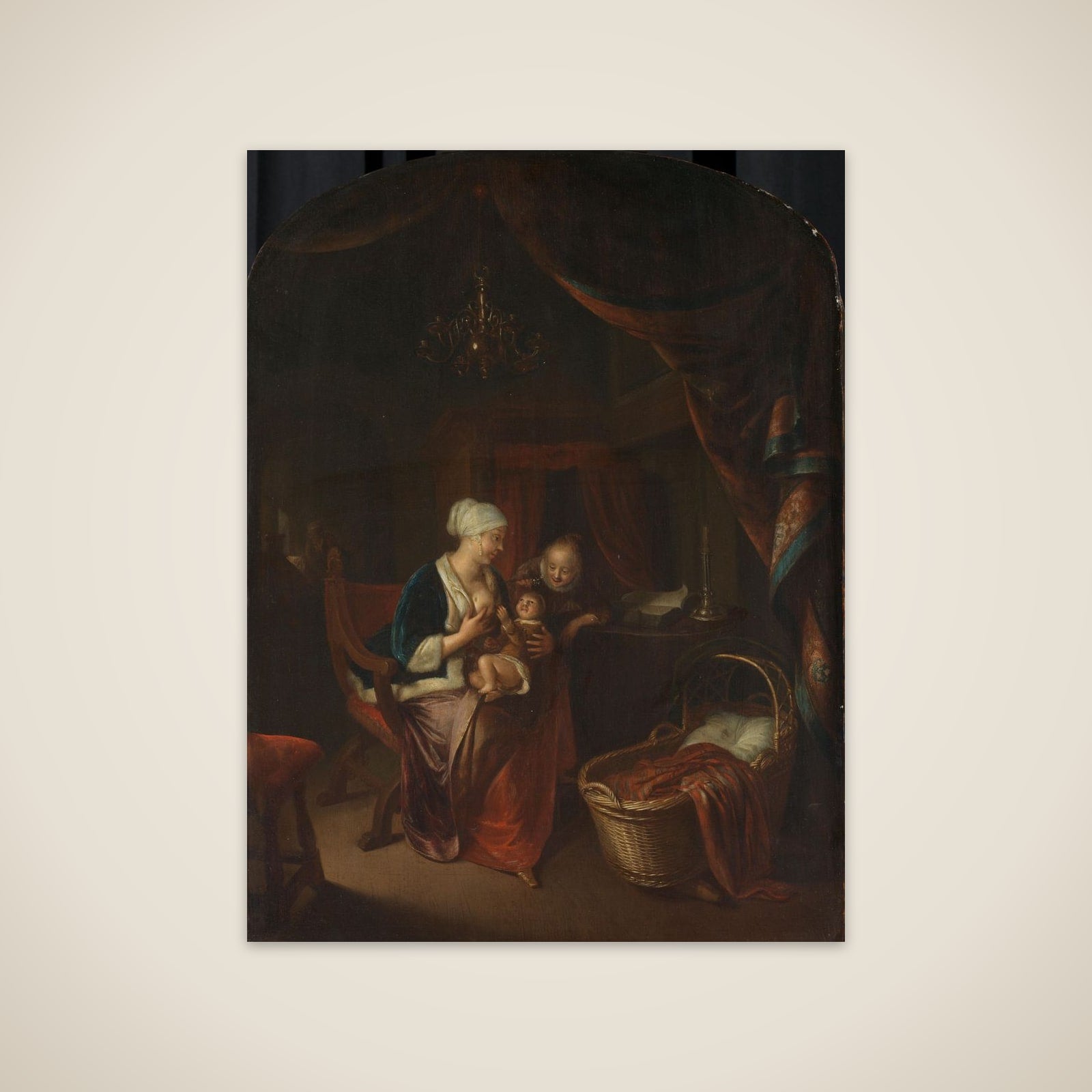 A Mother giving her Child the Breast unframed print