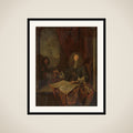 Portrait of Carel Quina (1622-89), Knight of the Holy Sepulchre and Amsterdam-born explorer of Asia framed