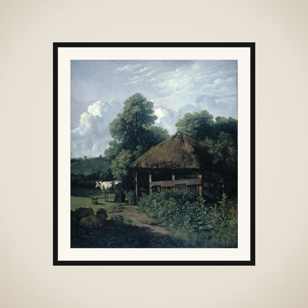 Farm Building in Gelderland framed