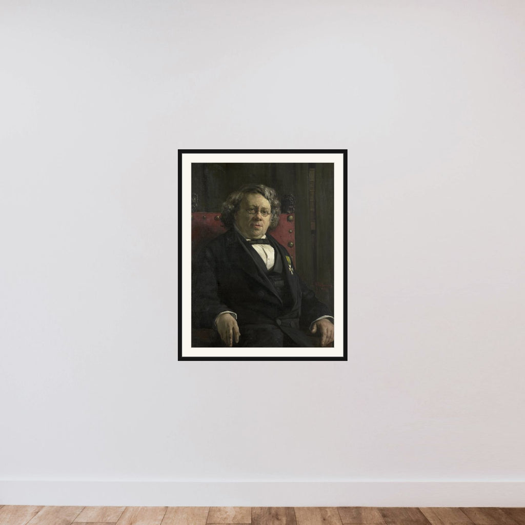 Pieter Harme Witkamp (1816-92). Geschiedschrijver en aardrijkskundige framed — shown to scale
