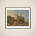 Landscape framed