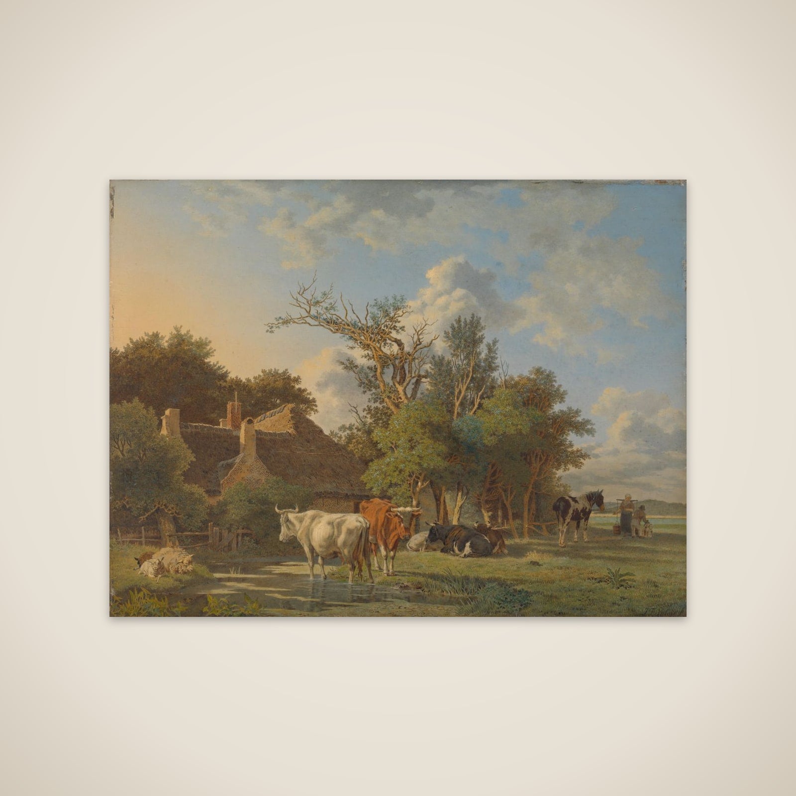 Landscape unframed print