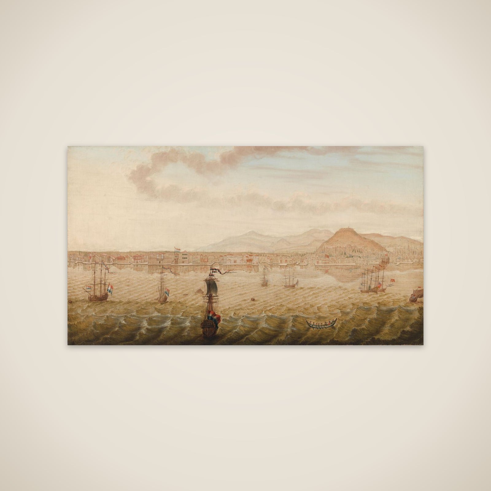 View of Smyrna (Izmir) unframed print