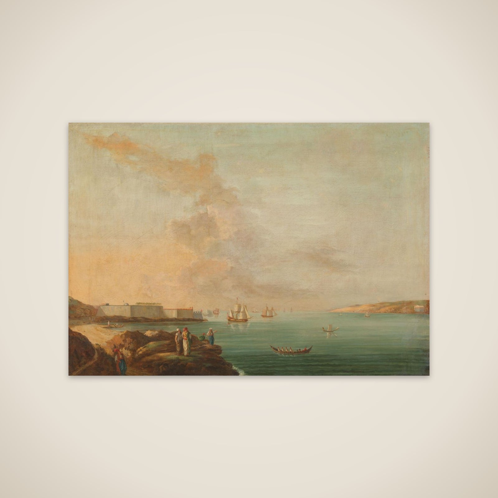 View of the Dardanelles unframed print
