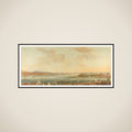View of Constantinople (Istanbul) and the Seraglio from the Swedish Legation in Pera framed