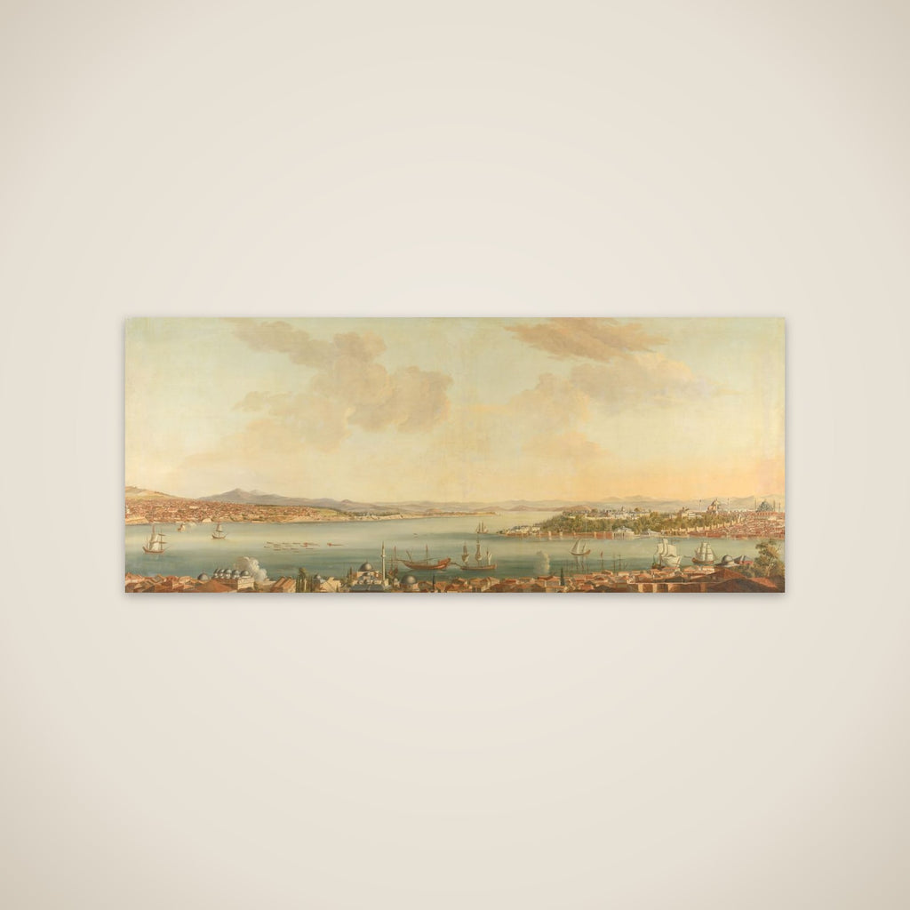 View of Constantinople (Istanbul) and the Seraglio from the Swedish Legation in Pera unframed print