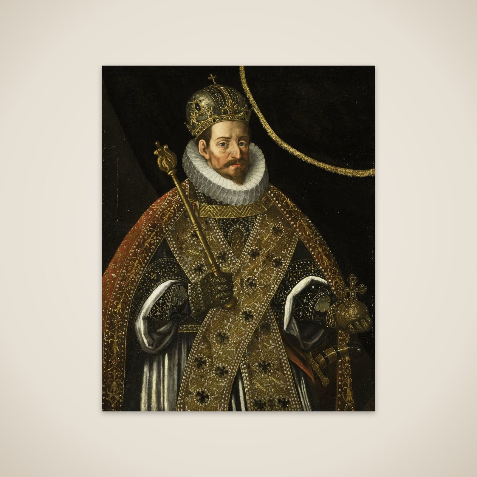 Matthias, Emperor of the Holy Roman Empire (1557-1619) unframed print