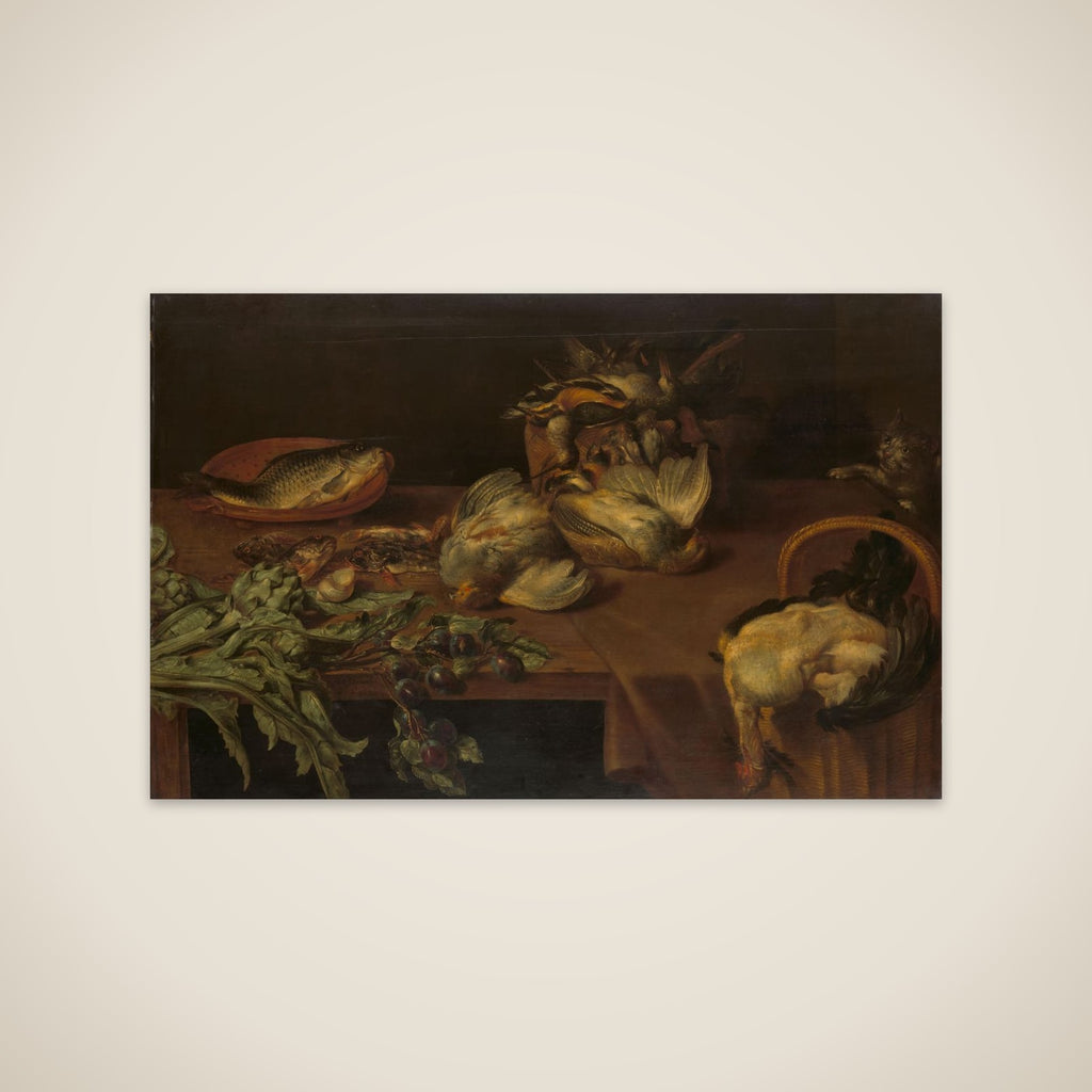 Still Life with Wild Fowl unframed print