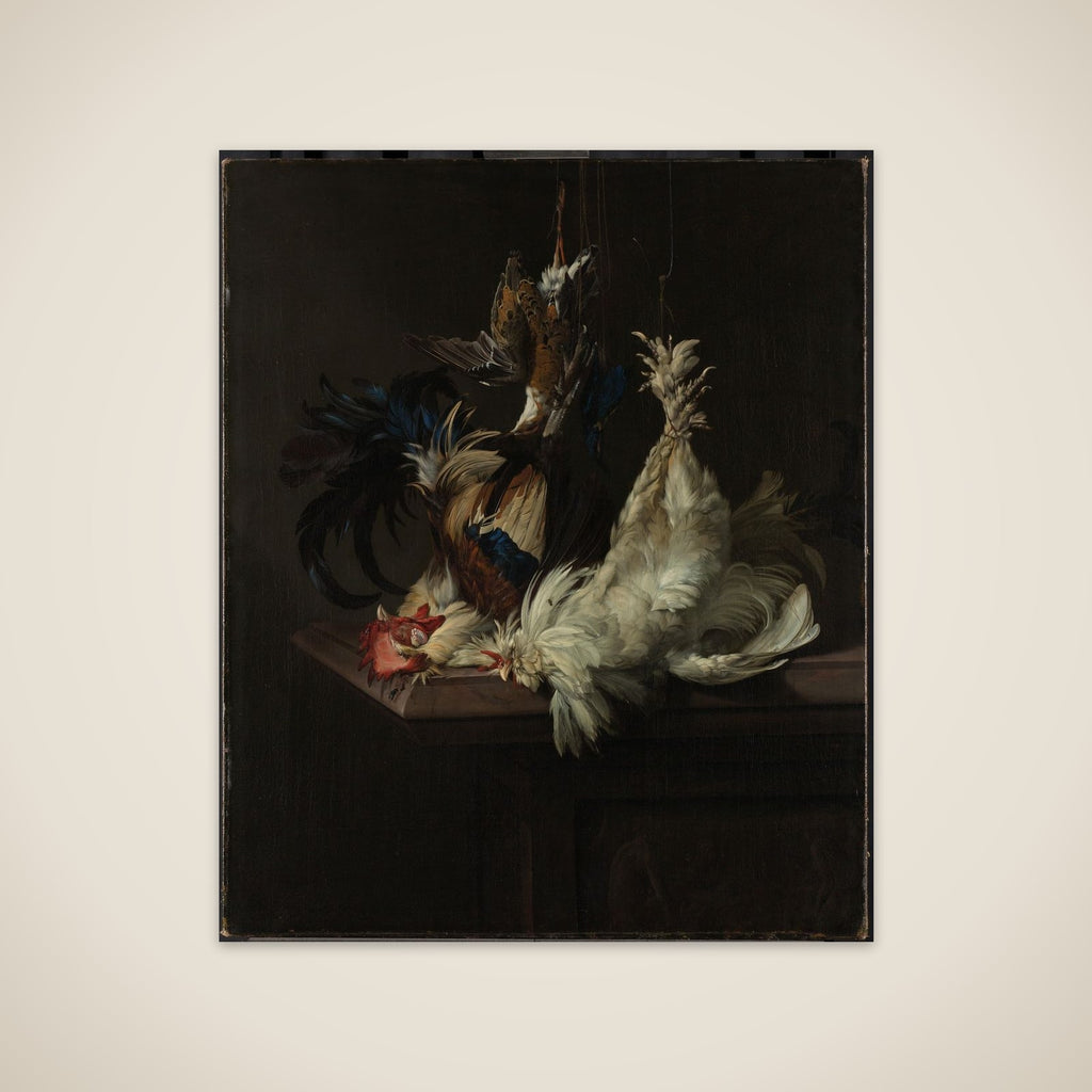 Still life with Poultry unframed print