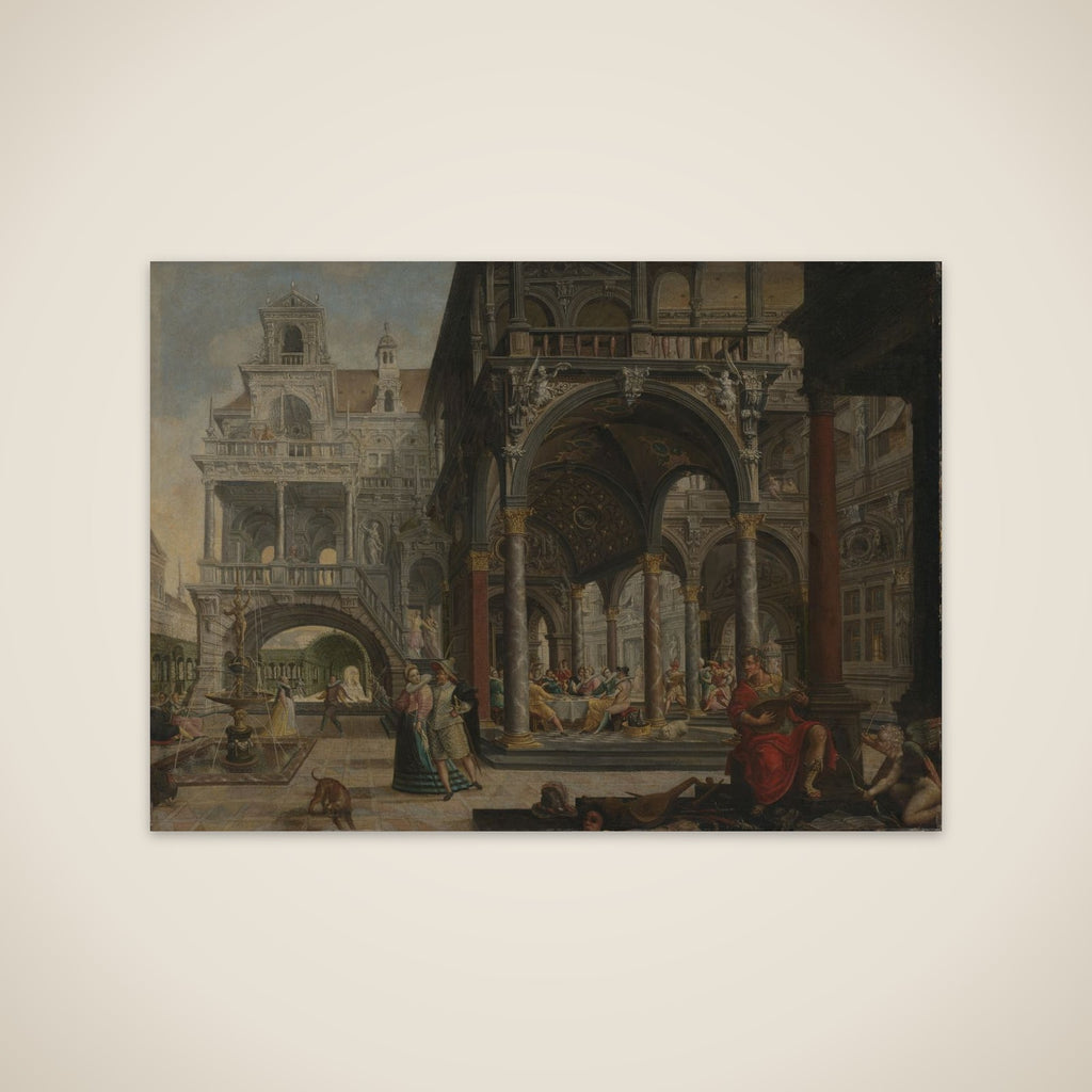 Imaginary Renaissance Palace unframed print