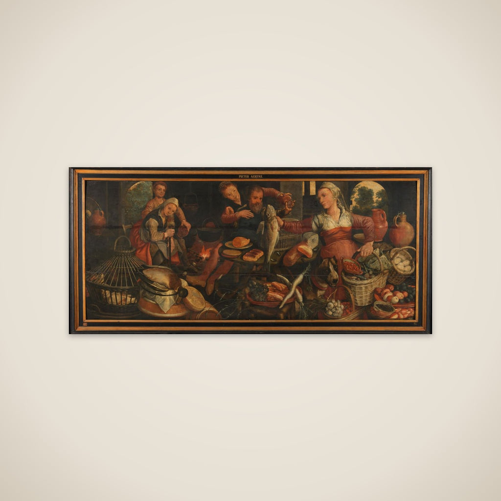 Kitchen Scene unframed print