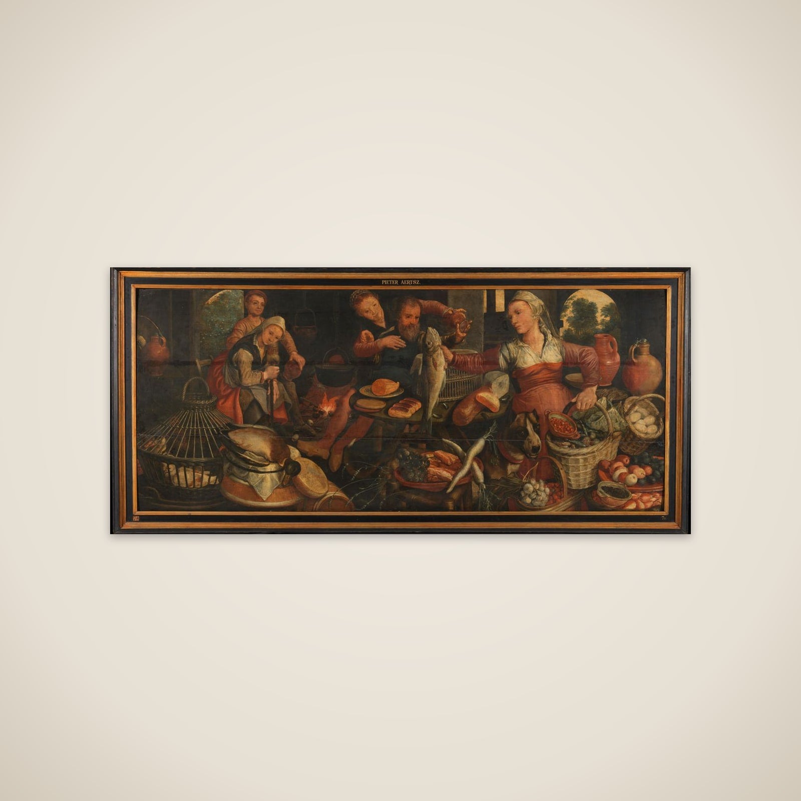 Kitchen Scene unframed print