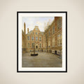 Binnenplaats van het Oost Indisch Huis te Amsterdam framed