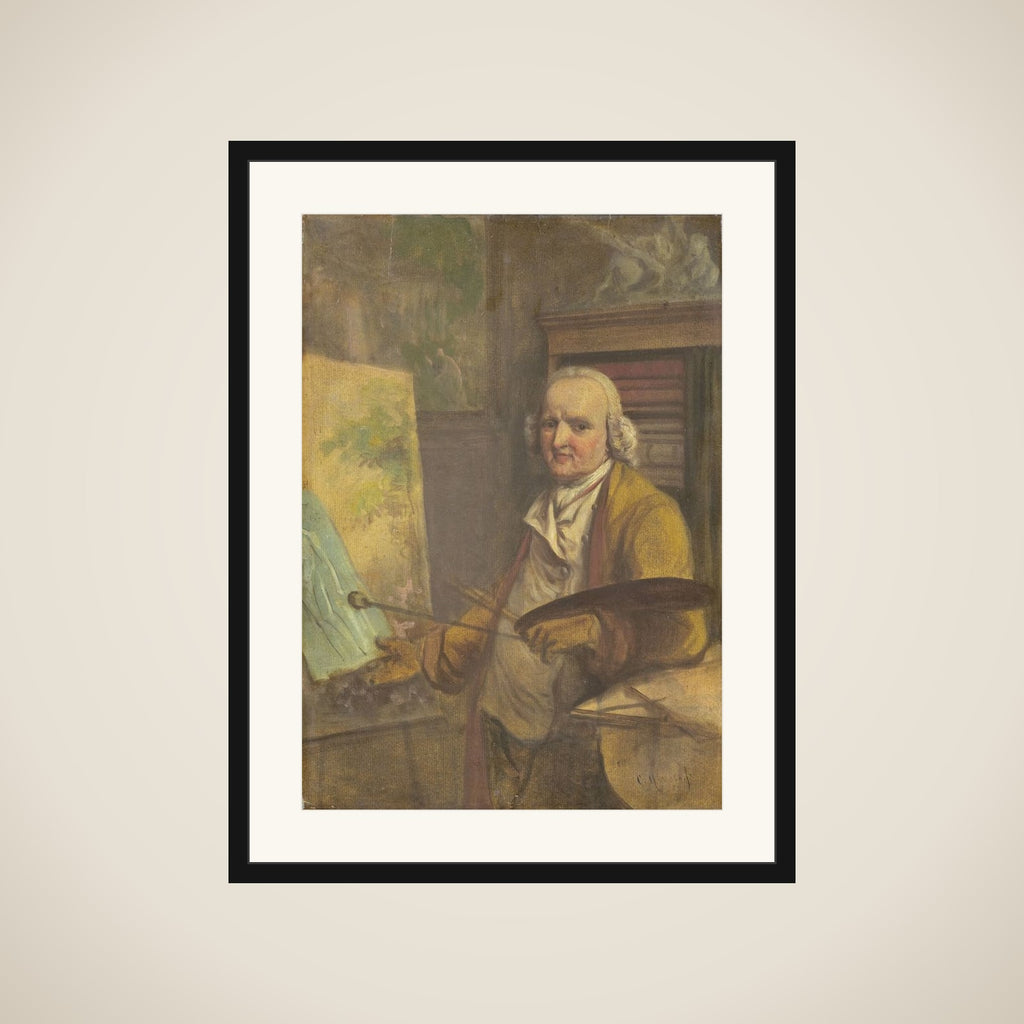 Self-Portrait framed