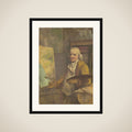 Self-Portrait framed