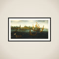 The 'Eendraght' off IJsselmonde, 1618 framed