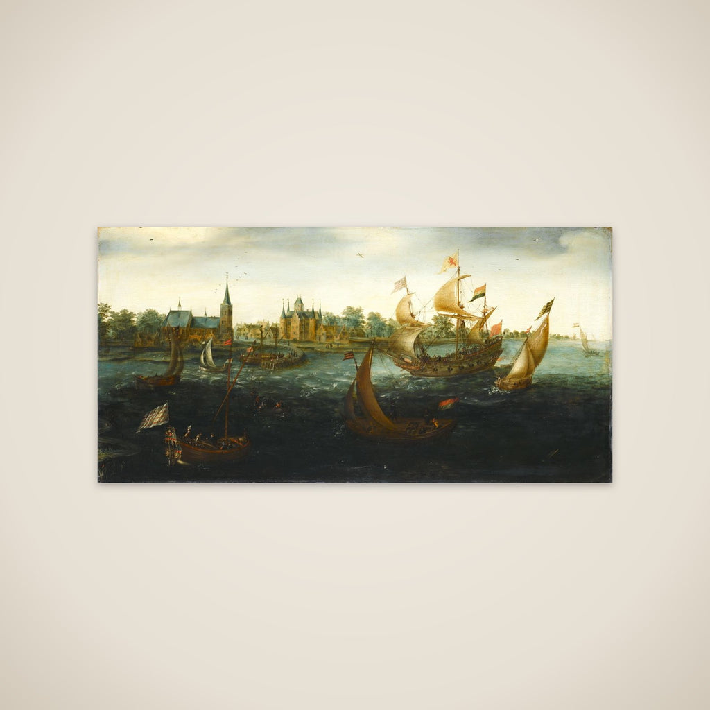 The 'Eendraght' off IJsselmonde, 1618 unframed print