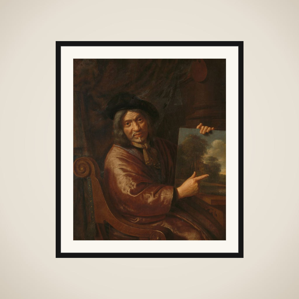 Self-Portrait framed