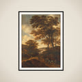 Wooded Landscape framed