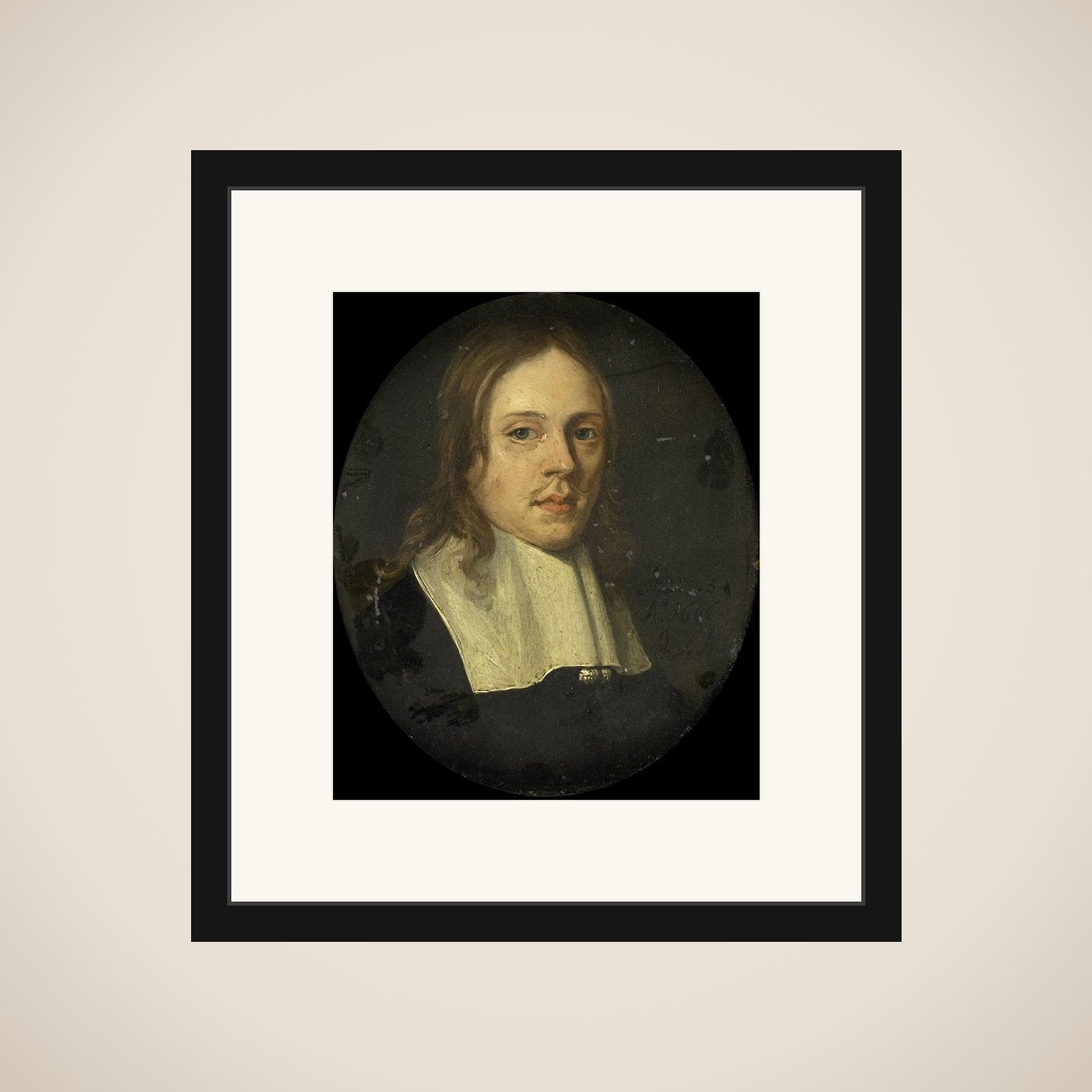 Portrait of a Man framed