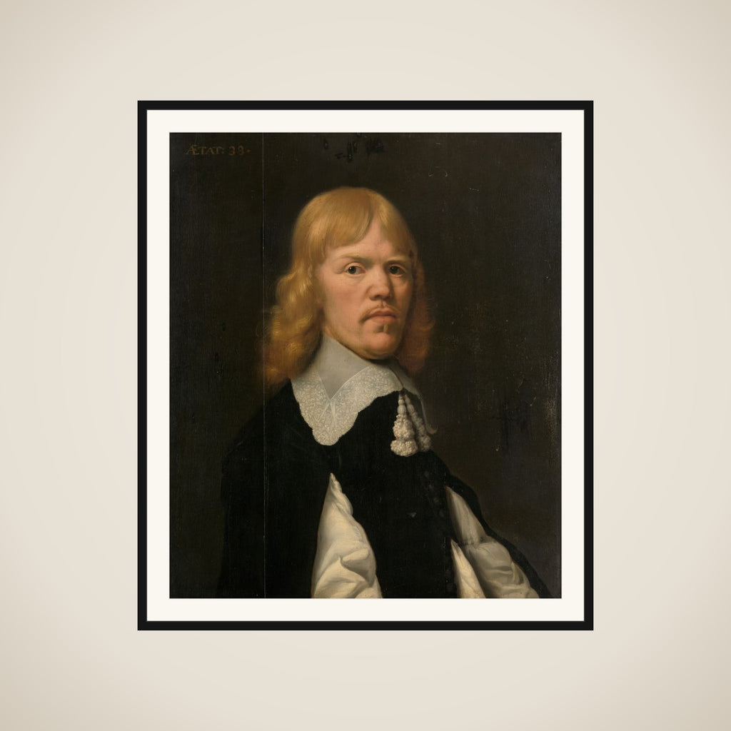Portrait of a Man framed