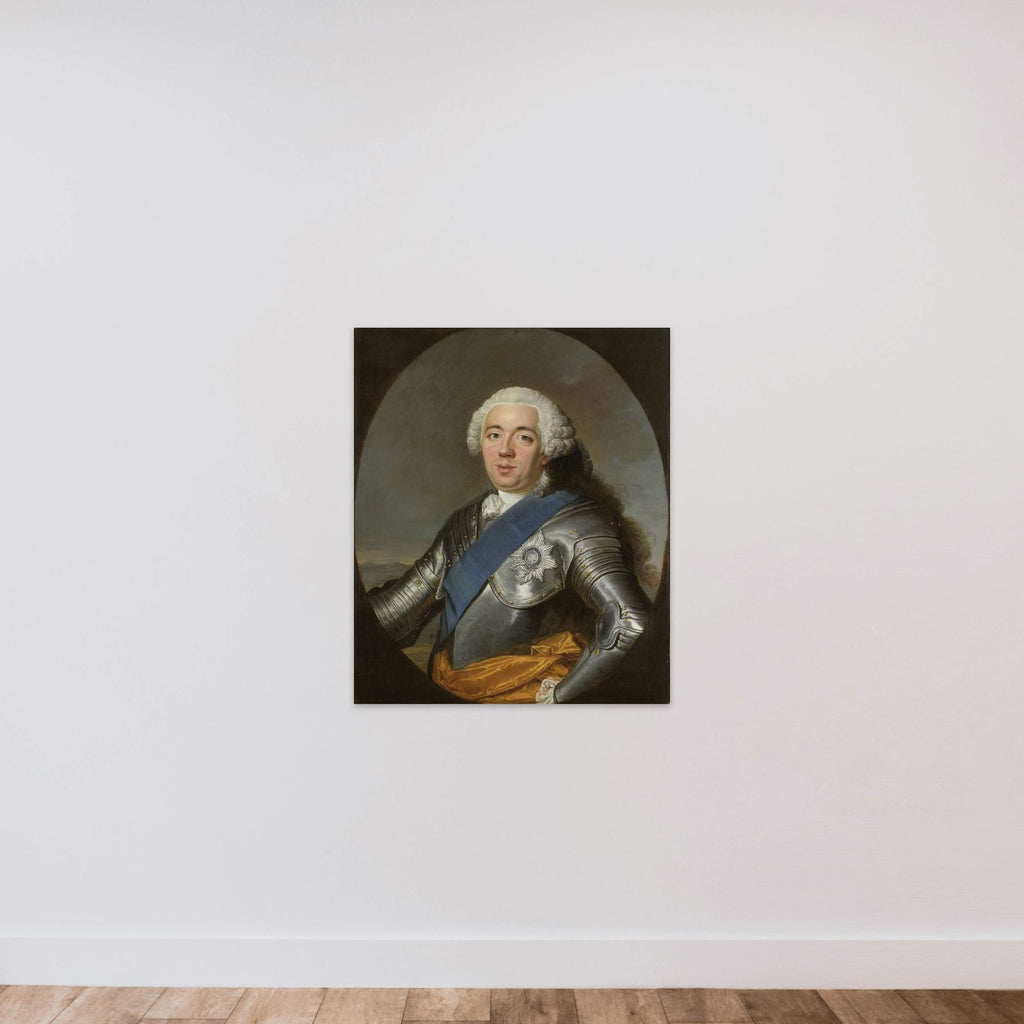Willem IV (1711-1751), Prince of Orange-Nassau unframed — shown to scale