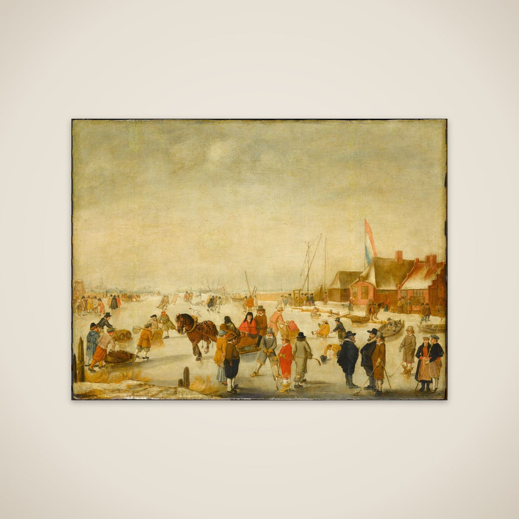 Enjoying the Ice unframed print
