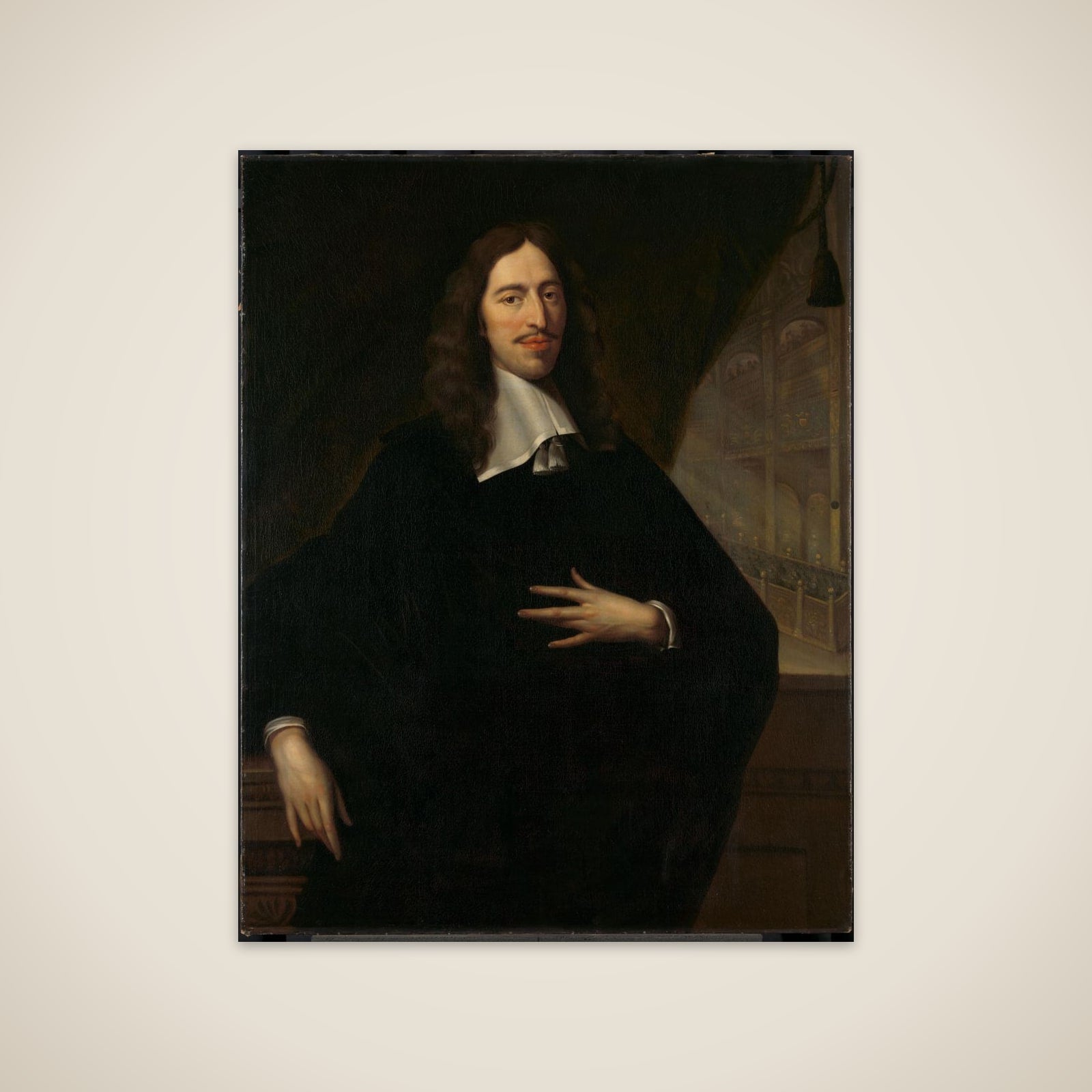 Johan de Witt (1625-1672). Grand Pensionary of Holland unframed print