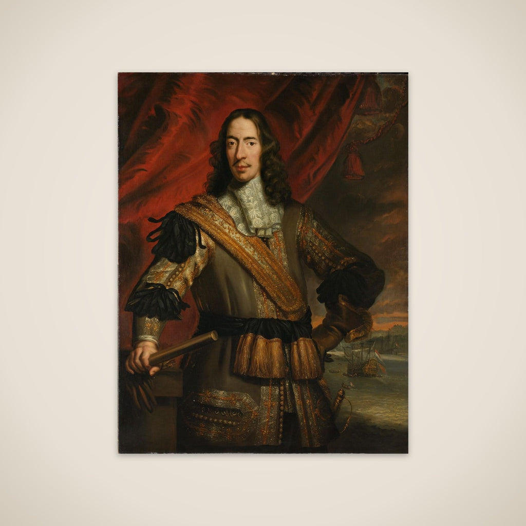 Cornelis de Witt (1623-1672), Burgomaster of Dordrecht and Lord Lieutenant of Putten unframed print