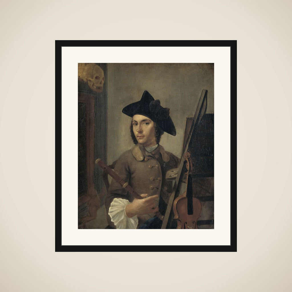 Self-Portrait framed