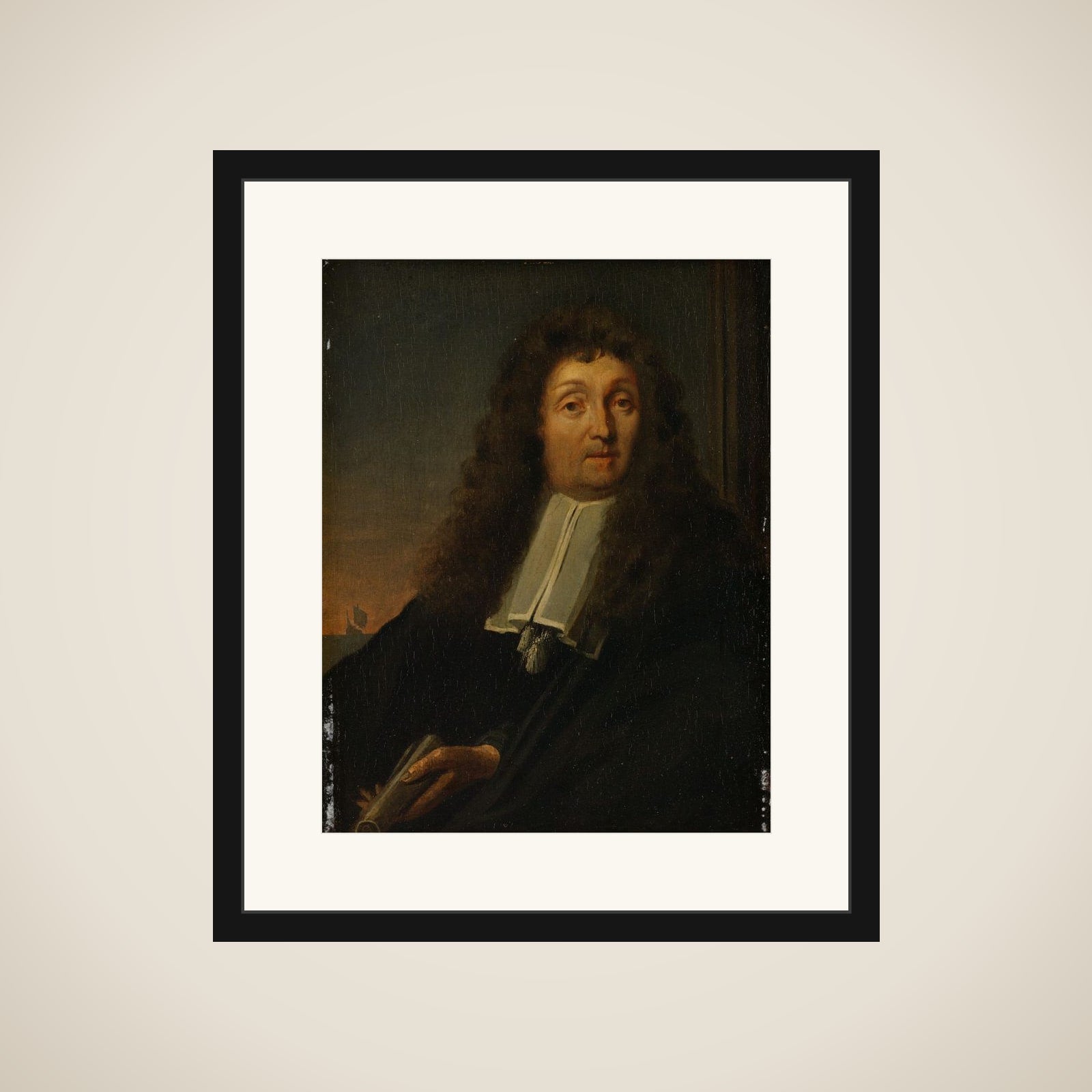 Self-Portrait framed