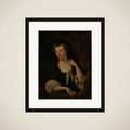 Anna de Hooghe (1645-1717). The Painter's fourth Wife framed