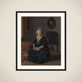 Anna de Hooghe (1645-1717). The Painter's fourth Wife framed