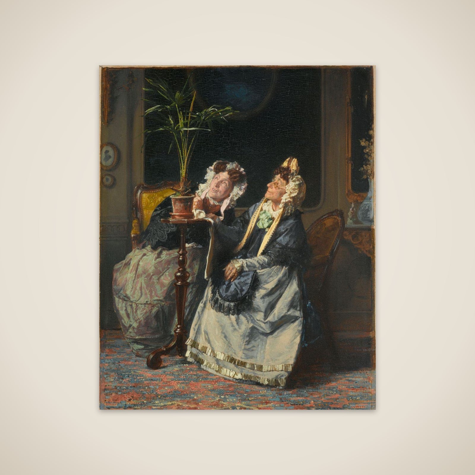 Under the Palms unframed print