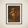 A Captain framed